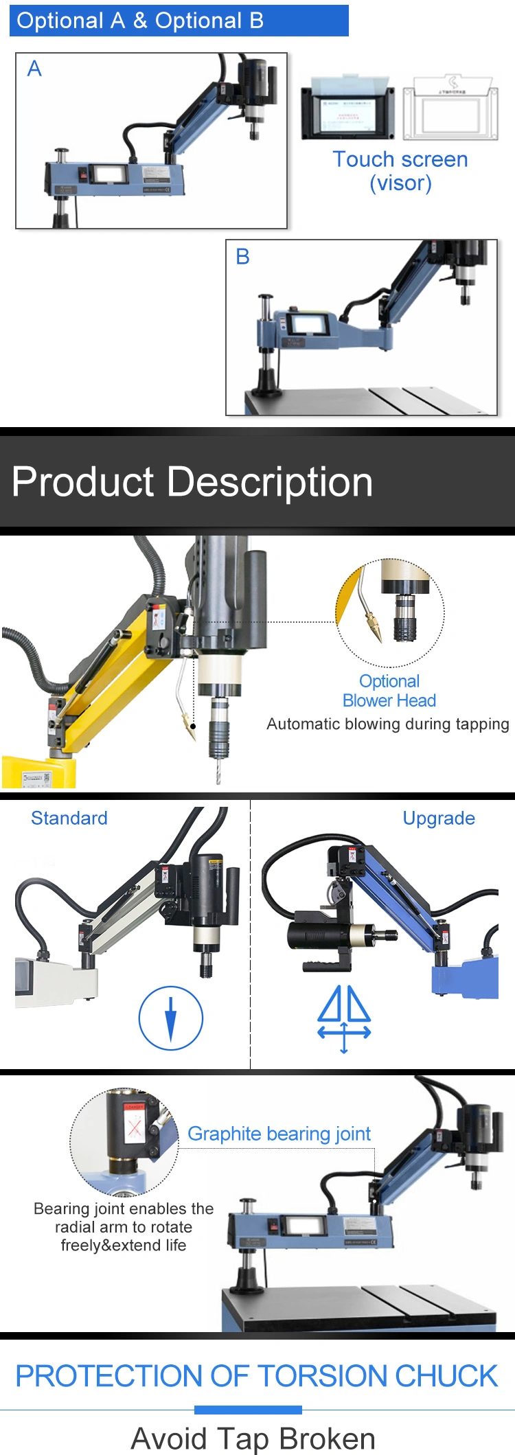 Customized Resettable Over-Current Protection Laser Cutting Table Cleaning Tools