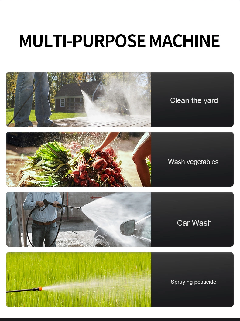 2000W 200V-240V 50Hz China New High Quality Portable Household High Pressure Car Washer Machine