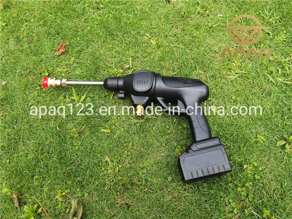 Portable Handy Battery Lithium Li-ion High Pressure Cleaner Wireless Car Pressure Washer Cordless Li-ion Battery High Pressure Cleaner Washing Spray Gun