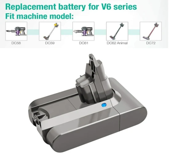 21,6 V, 1,5 Ah, 2,0 Ah, 2,5 Ah, wiederaufladbarer kabelloser Staubsauger-Akku, Ersatz für Dyson DC31 DC 34 DC35